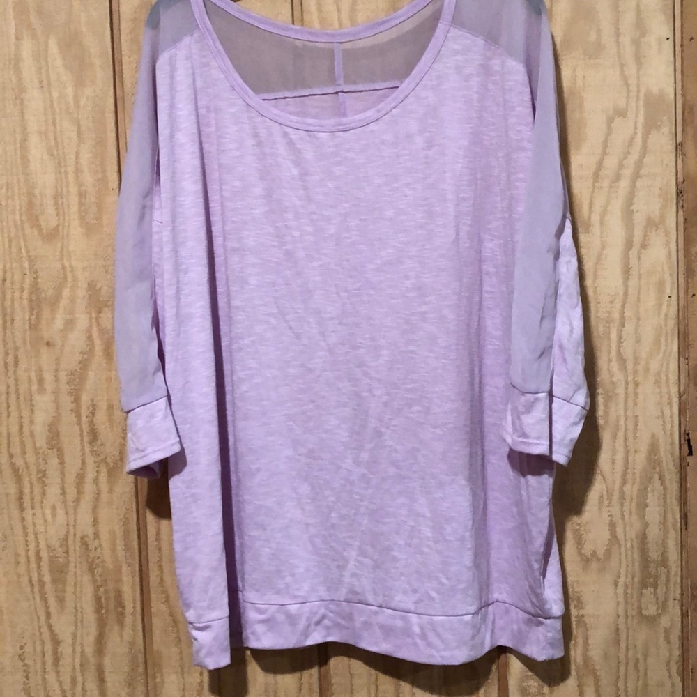 Lane Bryant Lavender Blouse